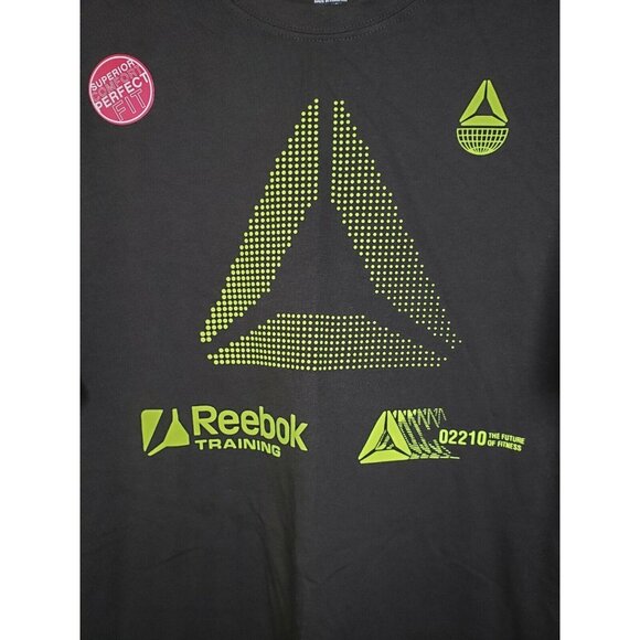 Reebok Training Gemini Rosin XL Regular Graphic T-Shirt - Premium Workout Tee - Picture 3 of 12